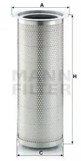 Фільтр системи сапуна картера DEMAG SC 10, SC 10 D, SC 10 DS, SC 10 ES, SC 100 D, SC 100 DW, SC 101 D, SC 14, SE 110 EKS, SE 111 S, SE 120 S, SE 121 S, SE 125, SE 150 S, SE 16, SE 71 S, SE 85 S Mann LE42002X