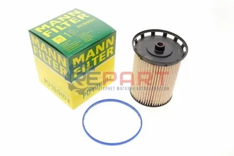 Паливний фільтр AUDI Q7, Q8 BENTLEY BENTAYGA VW TOUAREG 3.0D-4.0DH 01.15 Mann PU10010Z Купити в Україні