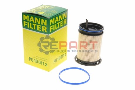 Фильтр топлива - (4M0127177E, 4M0127434H, 4M0127434E) MANN PU10011Z (фото 1)
