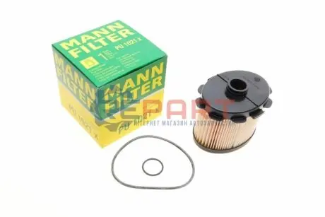 Фото Фільтр паливний Citroen Berlingo/Jumpy/Fiat Scudo 1.9D (DW8) 98-07/Peugeot Partner 1.9D 08-15 MANN (PU1021X) зображення 1