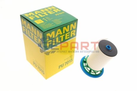 Фильтр топлива - PU 7015 (1614111980, 77366641, 77367433) MANN PU7015