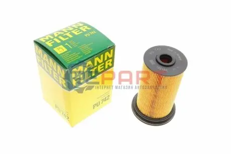 Паливний фільтр BMW 3 (E46) 2.0D 02.98-02.05 Mann PU742 Купити в Україні