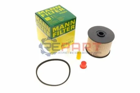 Фільтр паливний Fiat Scudo 2.0JTD 00-07/Citroen Berlingo 2.0HDi 99-05/C5 2.0-2.2HDi 00-08 MANN PU830X Купити в Україні