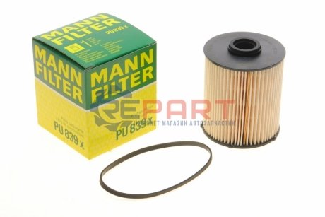 Фильтр топлива - (A6110900952, A6110900552, A6110900252) MANN PU839X (фото 1)