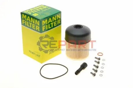 Фільтр паливний Renault Kangoo/Dokker/Duster/Logan/Clio 1.5dCi/BluedCi 09-/MB Citan OM607/608 12- Mann PU9011ZKIT Купить в Украине