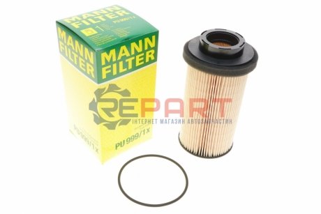 Фильтр топлива - PU999/1x (4570900051, 5410900051, 5410900151) MANN PU9991X (фото 1)