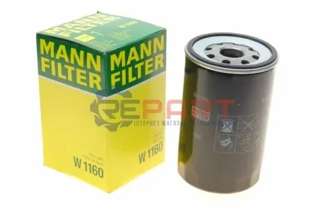 Фильтр масла Mann W1160 Купить в Украине