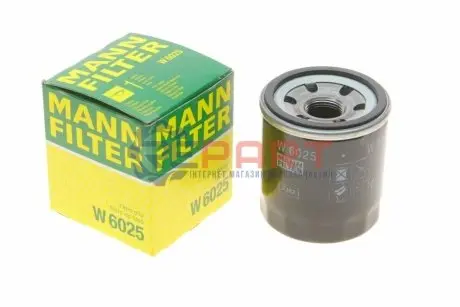 Фильтр масляный Mann W6025 Купить в Украине