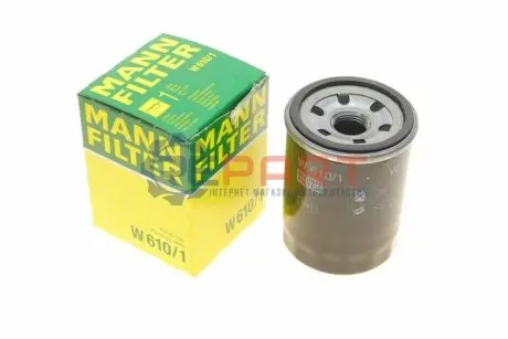 Масляний фільтр FIAT SEDICI NISSAN CEDRIC SUBARU JUSTY II, JUSTY III, JUSTY IV SUZUKI BALENO, GRAND VITARA I, GRAND VITARA II, IGNIS I, IGNIS II, JIMNY, KIZASHI, LIANA, SAMURAI 1.0-3.5 09.84 Mann W6101 Купити в Україні