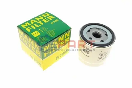 Фільтр масляний Ford Transit 2.3i 16V 06- /Focus/Mondeo/Mazda 1.8/2.0 00- MANN W7008 Купити в Україні