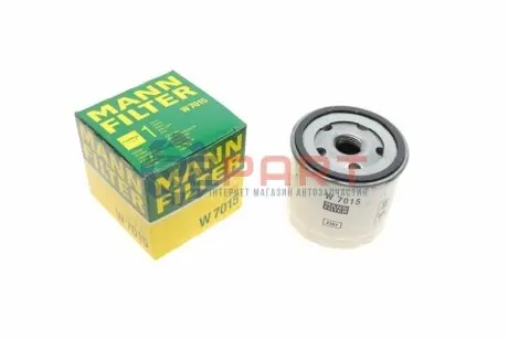 Фільтр масляний Ford Focus 1.8-2.0 04-12/1.0-2.3 Ecoboost/1.6Ti-VCT 12-/Range Rover 2.0-2.2 11- MANN W7015 Купити в Україні