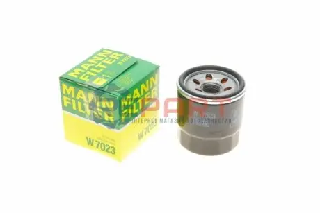 Масляний фільтр HYUNDAI ACCENT V, BAYON, I10 I, I10 II, I10 III, I20 ACTIVE, I20 I, I20 II, I20 III, I30, KONA, SOLARIS KIA CEE'D, CEED, PICANTO I, PICANTO II, PICANTO III 1.0-1.4LPG 04.04 Mann W7023 Купити в Україні