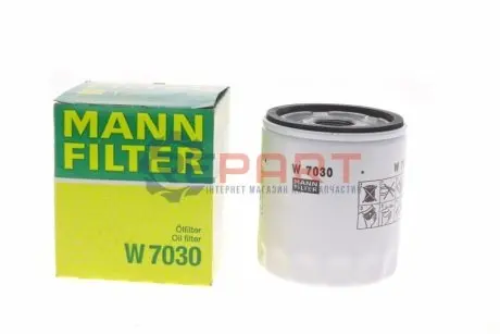 Фильтр масла Mann W7030 Купить в Украине
