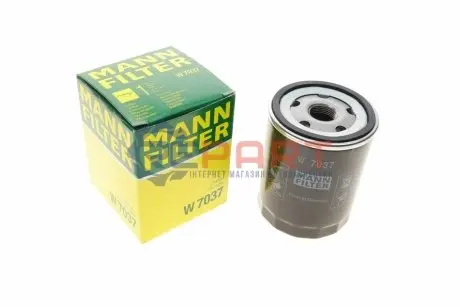 Масляний фільтр SUBARU FORESTER, IMPREZA, LEGACY IV, LEGACY V, OUTBACK, XV 2.0D 02.08 Mann W7037 Купити в Україні