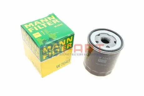 Фильтр масла Mann W7043 Купить в Украине