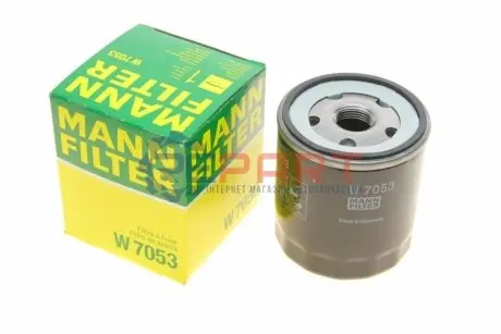 Фильтр масла Mann W7053 Купить в Украине