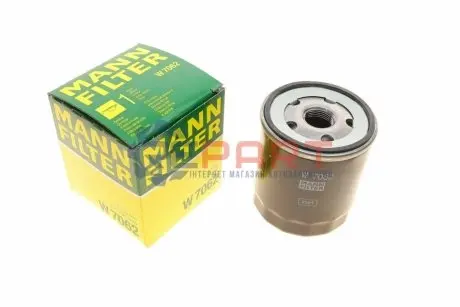 Фильтр масляный Mann W7062 Купить в Украине