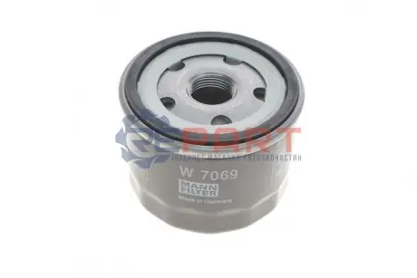 Масляний фільтр DACIA SANDERO II HONDA CIVIC IX, CIVIC X, CR-V IV, HR-V SSANGYONG TIVOLI, XLV 1.0-1.8 02.13 Mann W 7069 Купити в Україні