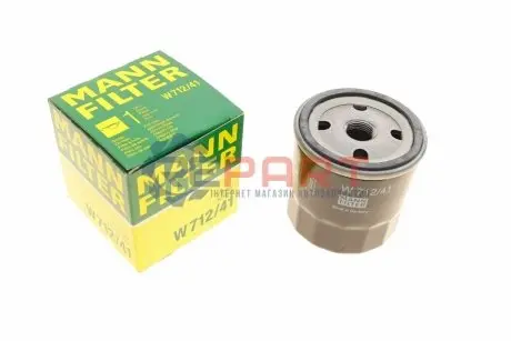 Фильтр масла Mann W71241 Купить в Украине