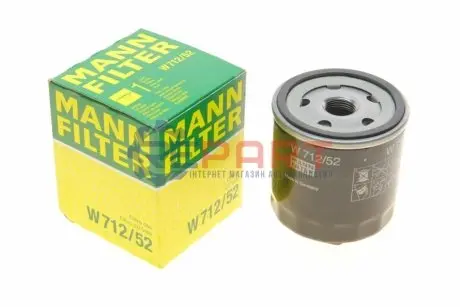 Масляний фільтр AUDI A2 SEAT ALTEA, ALTEA XL, AROSA, CORDOBA, CORDOBA VARIO, IBIZA II, IBIZA III, IBIZA IV, IBIZA IV SC, IBIZA IV ST, INCA, LEON, TOLEDO II, TOLEDO III 1.0-1.6 01.85 Mann W71252 Купити в Україні