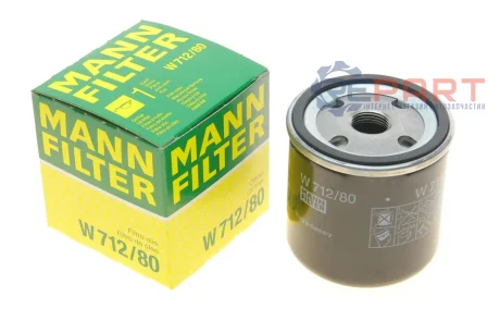 Масляний фільтр SAAB 90, 900 I, 900 II, 9000, 9-3, 9-5, 99 2.0-3.0 04.72-12.09 Mann W71280