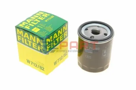 Масляний фільтр FORD C-MAX, FOCUS C-MAX, FOCUS II, GALAXY II, MONDEO IV, S-MAX 1.8D 07.04-06.15 Mann W71282 Купити в Україні
