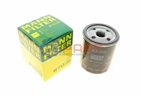 Масляний фільтр AUSTIN MAESTRO, MONTEGO FSO POLONEZ III GAZ VOLGA LAND ROVER DISCOVERY I, FREELANDER I LDV SHERPA LOTUS ELISE, ELISE 340 R, EXIGE MG MAESTRO, MG 3, MG 6, MGF 1.0-2.5 10.78 Mann W71328 Купити в Україні