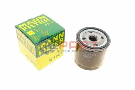 Масляний фільтр ALFA ROMEO 145, 146, 156, 166 FIAT BRAVA, BRAVO I, COUPE, DOBLO, DUCATO, FIORINO, MAREA, MULTIPLA, PALIO, PUNTO, STRADA, TALENTO LANCIA KAPPA, LYBRA, THESIS 1.2-3.2 01.82 Mann W7144 Купити в Україні