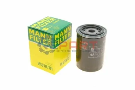 Масляний фільтр CHRYSLER STRATUS DAIHATSU ROCKY DODGE STRATUS FORD USA ESCAPE, FOCUS, FUSION, TRANSIT CONNECT NISSAN CABSTAR PLYMOUTH VOYAGER TOYOTA COROLLA, CORONA 1.2-3.3D 04.70 Mann W81881 Купити в Україні