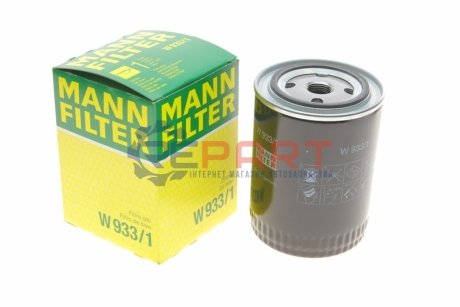 Фильтр масла - W933/1 (VOF14, FL1A, A720X6714CA) MANN W9331 (фото 1)
