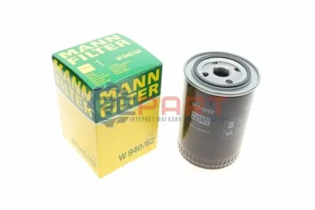 Фильтр масла Mann W94062 Купить в Украине