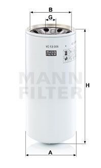 Автозапчасть MANN WD13006X