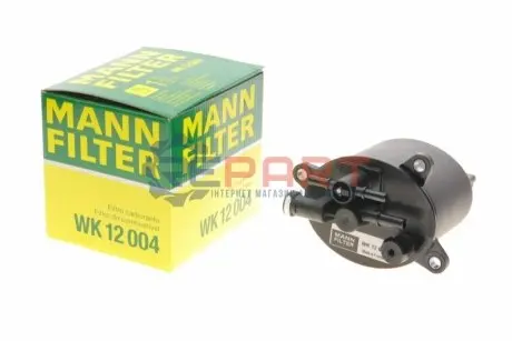 Фильтр топливный Mann WK 12 004 Купить в Украине