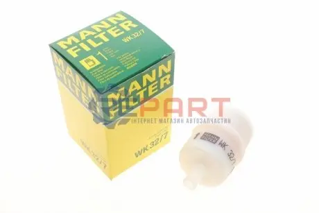 Фільтр пневмопідвіски MB Sprinter 906 06-/E-class (W212) 09-16/S-class (W222) 14-/Evobus 06- MANN WK32/7 Купити в Україні