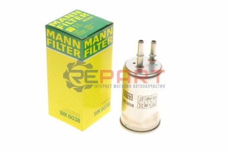 Фильтр топливный MANN WK 6038 (фото 1)