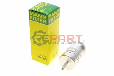Топливный фильтр Mann WK691 Купить в Украине