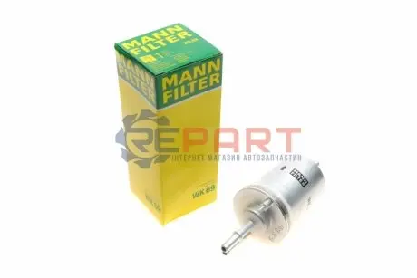 Паливний фільтр AUDI A1, A3, TT SEAT ALTEA, ALTEA XL, IBIZA IV, IBIZA IV SC, IBIZA IV ST, LEON, TOLEDO III, TOLEDO IV SKODA FABIA II, FABIA III, FABIA III PRAKTIK 1.0-3.6 02.03-12.22 Mann WK69 Купити в Україні