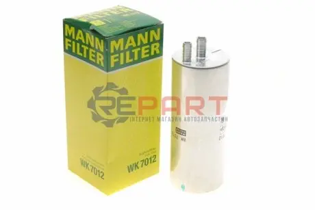 Паливний фільтр AUDI A5, A6 ALLROAD C8, A6 C8, A6 C9, A7, A8 D5 PORSCHE PANAMERA, PANAMERA SPORT TURISMO 2.0DH-4.0DH 05.16 Mann WK7012 Купити в Україні