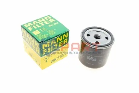 Фото Фільтр паливний Ford A0306-A0506/A0309-A0709 73-83/Iveco Bus Evadys 8.7D 16-/Crossway 6.7/8.7D 13- MANN (WK7122) зображення 1