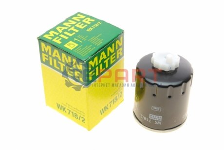 Фильтр топлива - WK 718/2 (09111096, 30871436, 34740100) MANN WK7182