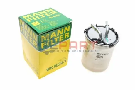 Паливний фільтр AUDI A1 SEAT IBIZA IV, IBIZA IV SC, IBIZA IV ST, TOLEDO IV SKODA FABIA II, FABIA III, FABIA III PRAKTIK, RAPID, ROOMSTER, ROOMSTER PRAKTIK VW POLO V, XL1 0.8DH-2.0D 10.09 Mann WK80291 Купити в Україні