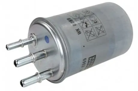 Паливний фільтр FORD FOCUS I, MONDEO III, TOURNEO CONNECT, TRANSIT CONNECT HYUNDAI TERRACAN JAGUAR X-TYPE I KIA BONGO, CARNIVAL II, CARNIVAL III, K2900 SSANGYONG ACTYON I 1.4D-2.9D 10.00 Mann WK 8069 Купити в Україні