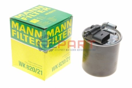 Фильтр топлива - WK 820/21 (A6420906452, A6070901252, 6420906452) MANN WK82021