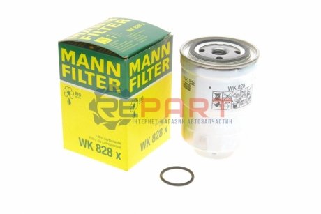 Фильтр топлива - (2339030350, 2339030150, 0423476010) MANN WK828X (фото 1)
