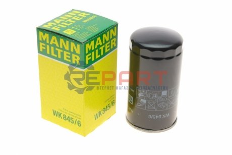 Фильтр топлива - WK 845/6 (13322245006, 13322246135, 13322246974) MANN WK8456 (фото 1)