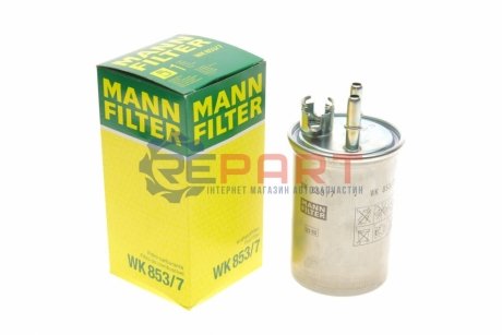 Фильтр топлива - WK 853/7 (1079271, 1088053, 10088053) MANN WK8537