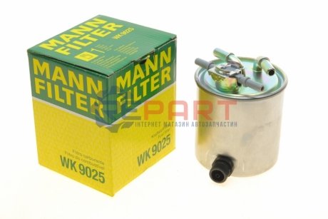 Фильтр топлива - (16400JX52A, 16400JY00A, 16400JY09D) MANN WK9025 (фото 1)
