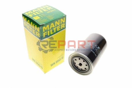 Фильтр топлива - WK 950/6 (5001859295, 8107716) MANN WK9506 (фото 1)