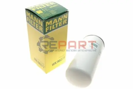 Паливний фільтр VOLVO 7300, 7500, 7700, A, B12, B7, FH12, FL, FL12, FM10, FM12, FM7, NH12 D10A320-DH12D380 01.91 Mann WK9627 Купити в Україні