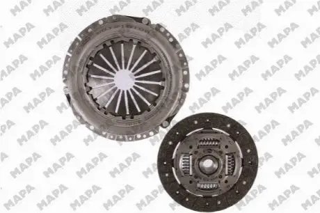 MAPA RENAULT К-кт сцепления Espace 2.1TD 84-91 215mm Mapa 001215309 Купити в Україні
